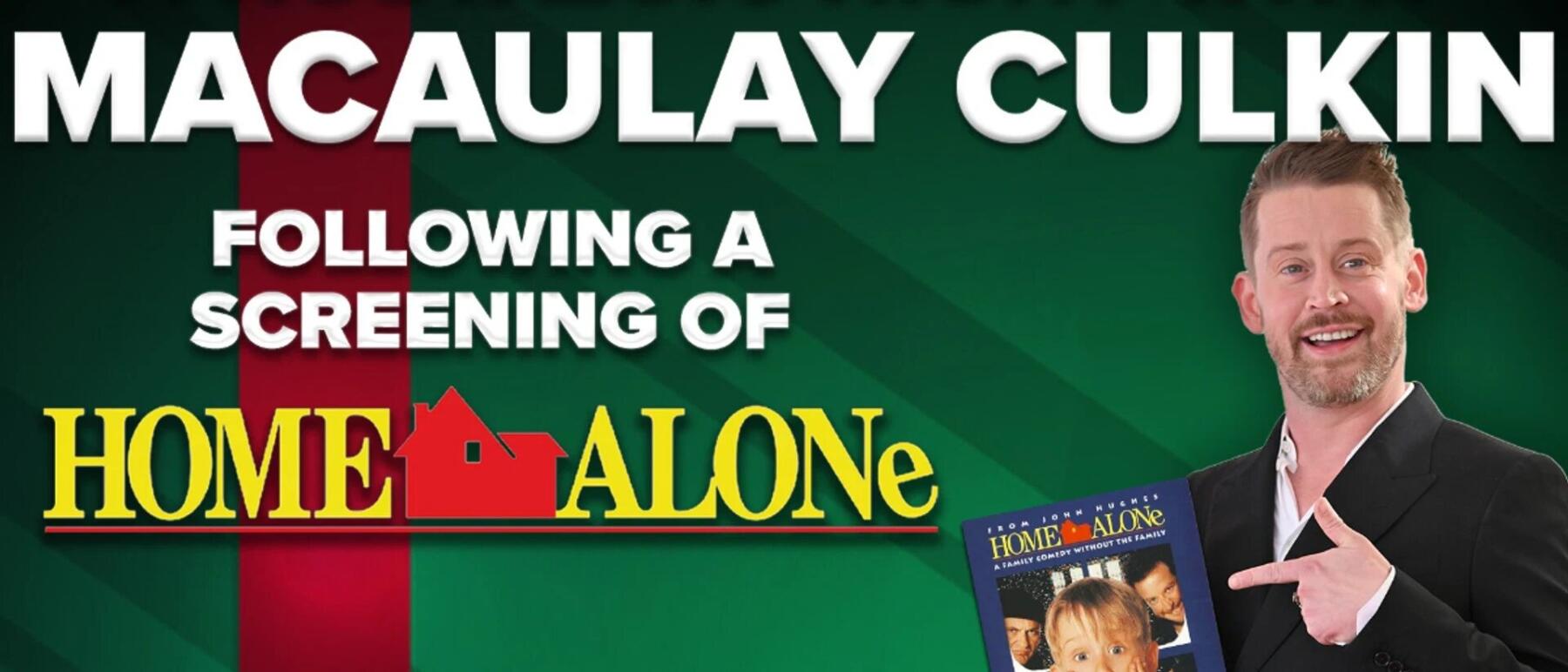 Macaulay Culkin and A Screening of Home Alone