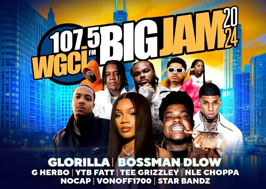 WGCI Big Jam GloRilla, BossMan Dlow, & G Herbo (1)