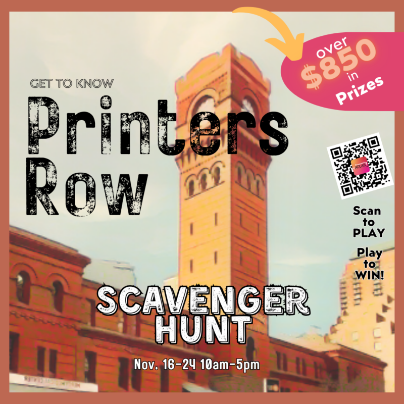 Get To Know Printers Row! eAtlas Scavenger Hunt and Neighborhood Tour ...