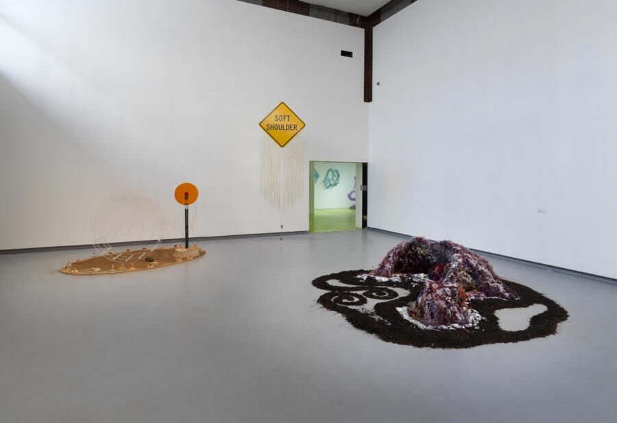 View of an exhibit inside Hyde Park Art Center