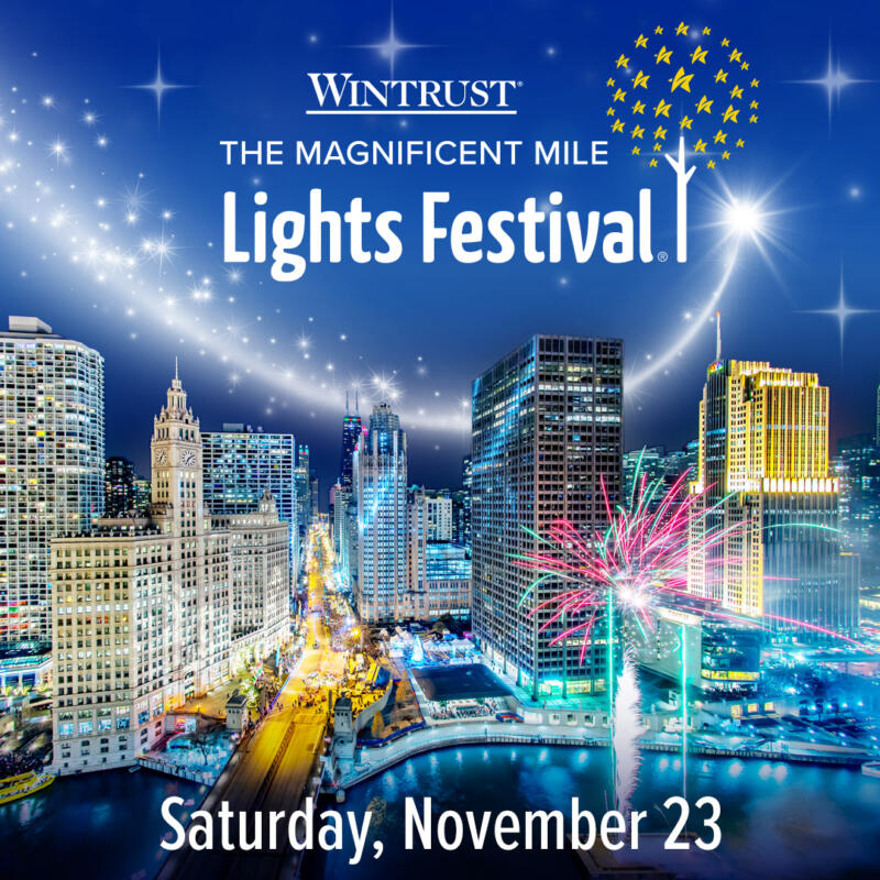 Wintrust Magnificent Mile Lights Festival 2024