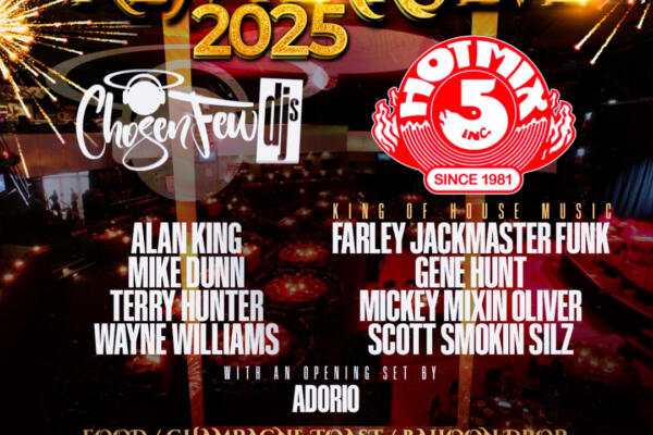 Massive House Music New Years Eve: The Chosen Few & Hot Mix 5