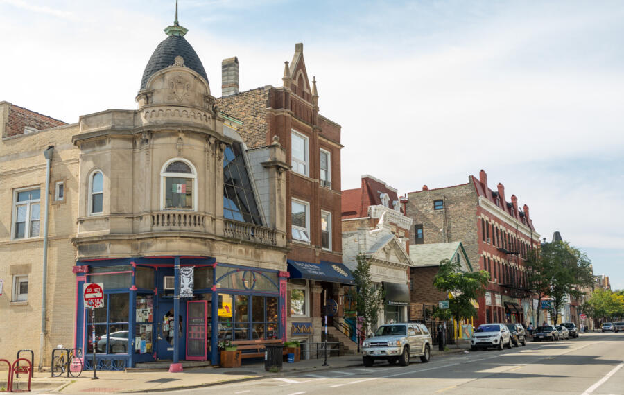 The Pilsen neighborhood in Chicago