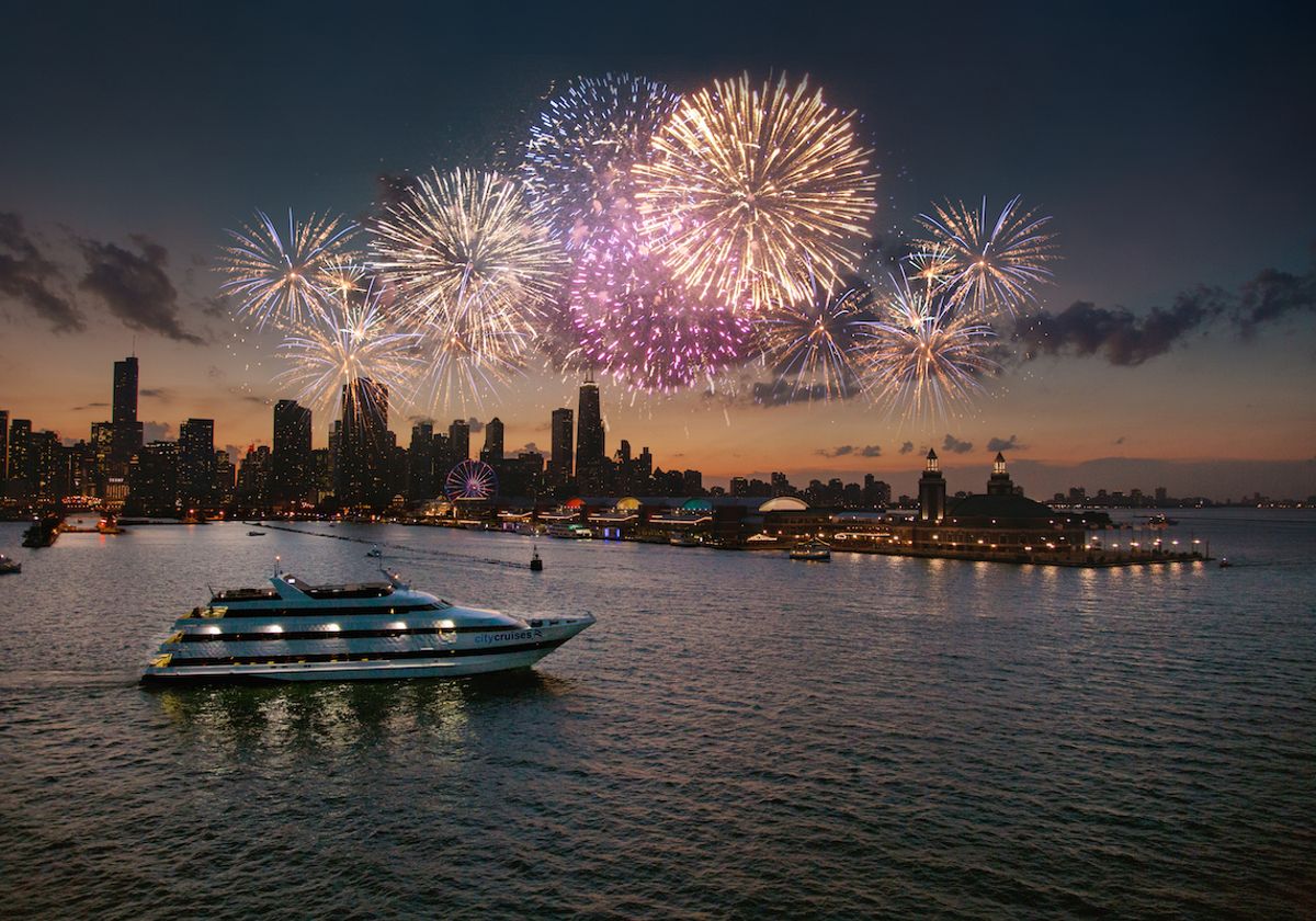 Signature Dinner Fireworks