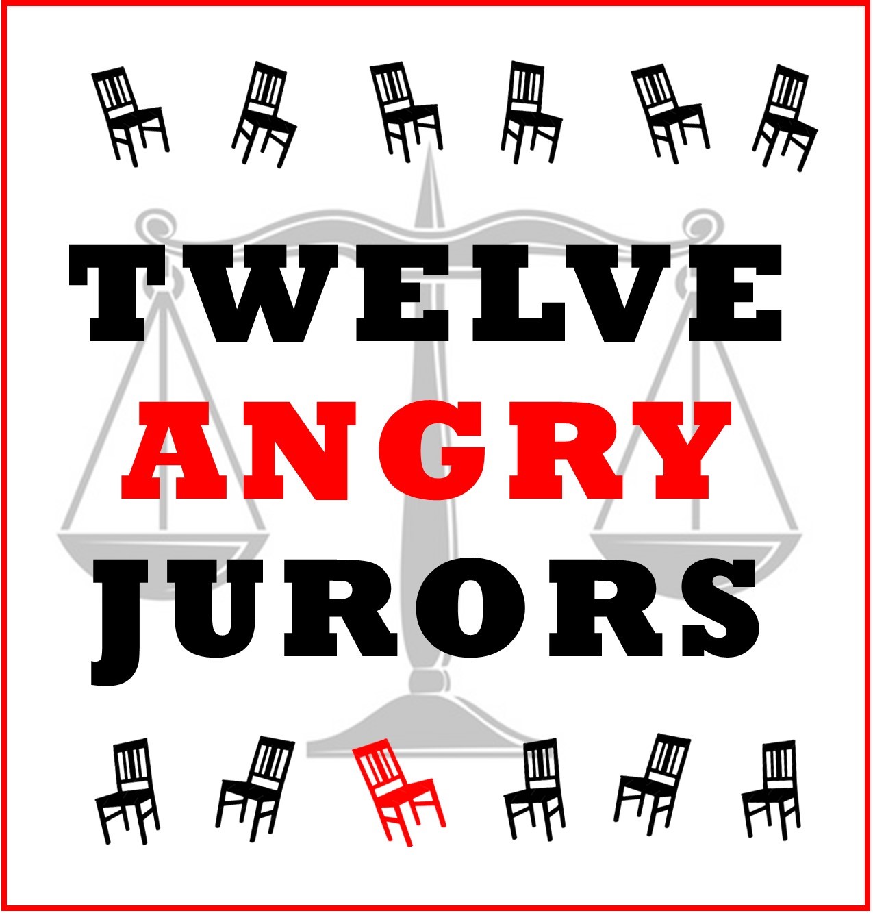 Twelve Angry Jurors logo w box