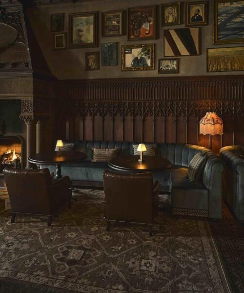 The Drawing Room inside the Chicago Athletic Association