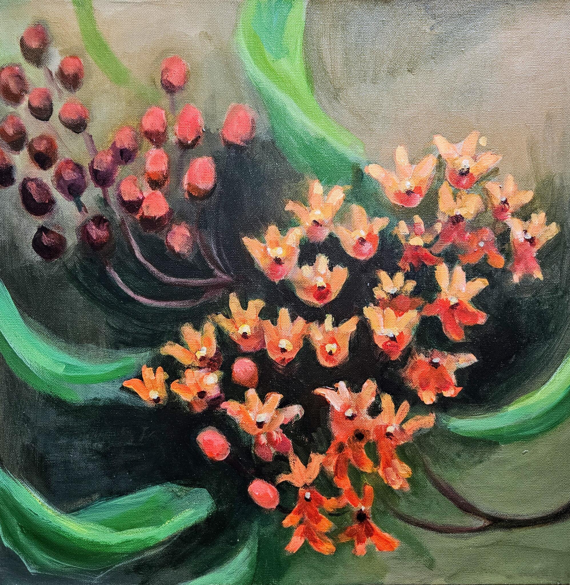 Interconnected Birds and Wildflowers of Illinois, Paintings by Molly