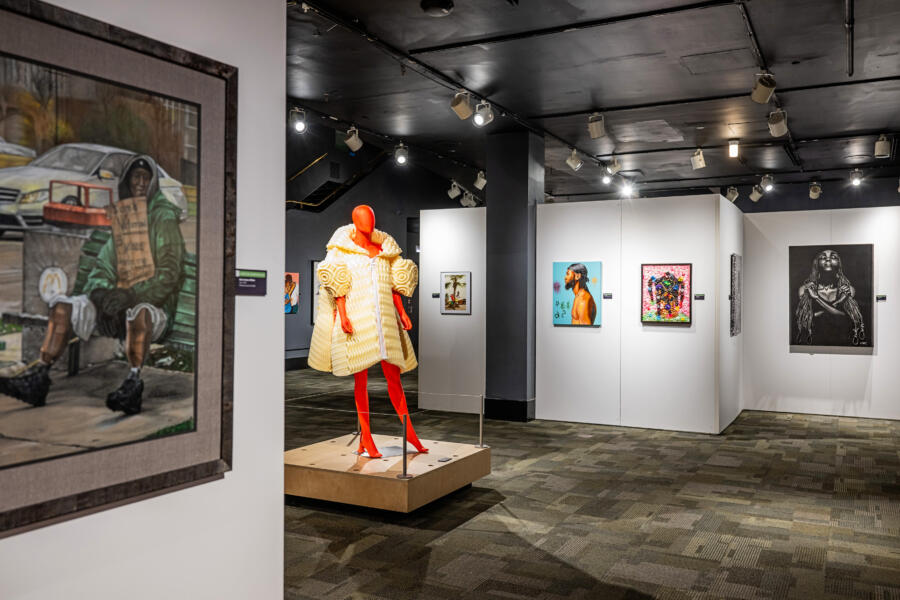 An exhibit during Black Creativity at Museum of Science and Industry Chicago