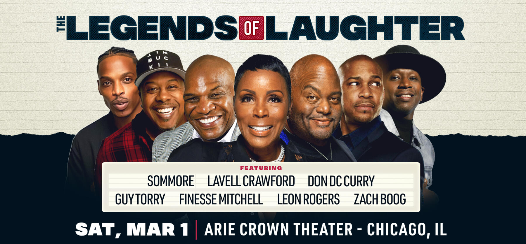 Legends of Laughter Sommore, Lavell Crawford, Don DC Curry, Guy Torry & Finesse Mitchell (1)