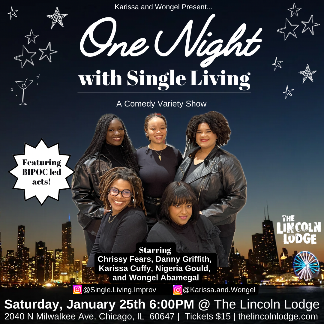 One Night with Single Living Social Media Promotional Material