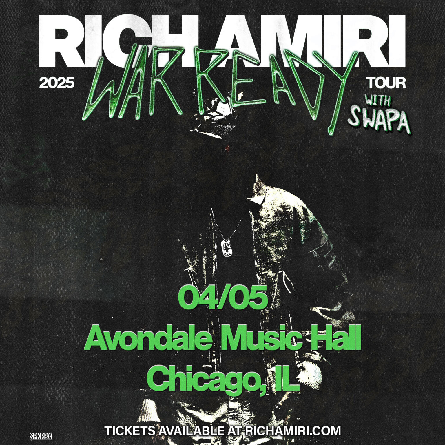 Rich Amiri Live in Chicago 04/05/2025 Choose Chicago