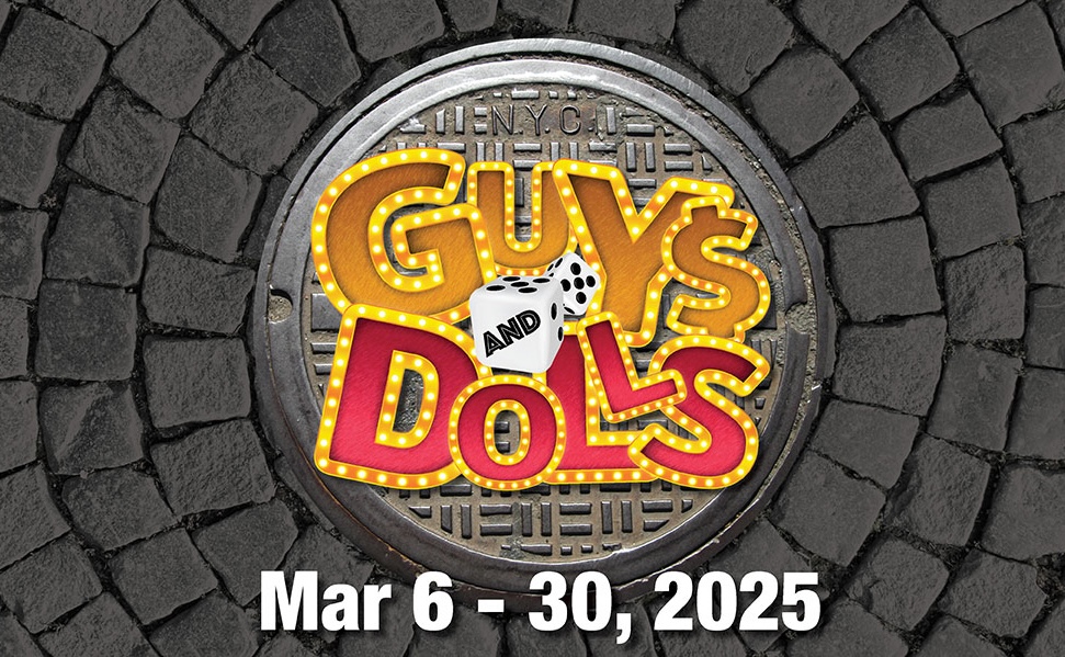 BANNER MusicTheaterWorks_GUYS AND DOLLS, March 6 – 30, CastAnnouncement