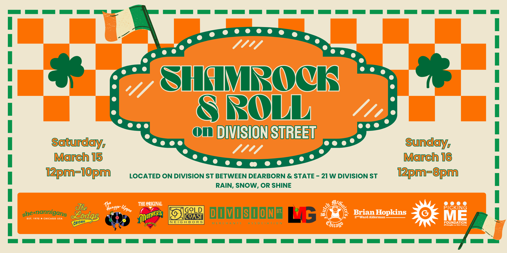 Shamrock & Roll on Division Street Paddy's Day Street Festival