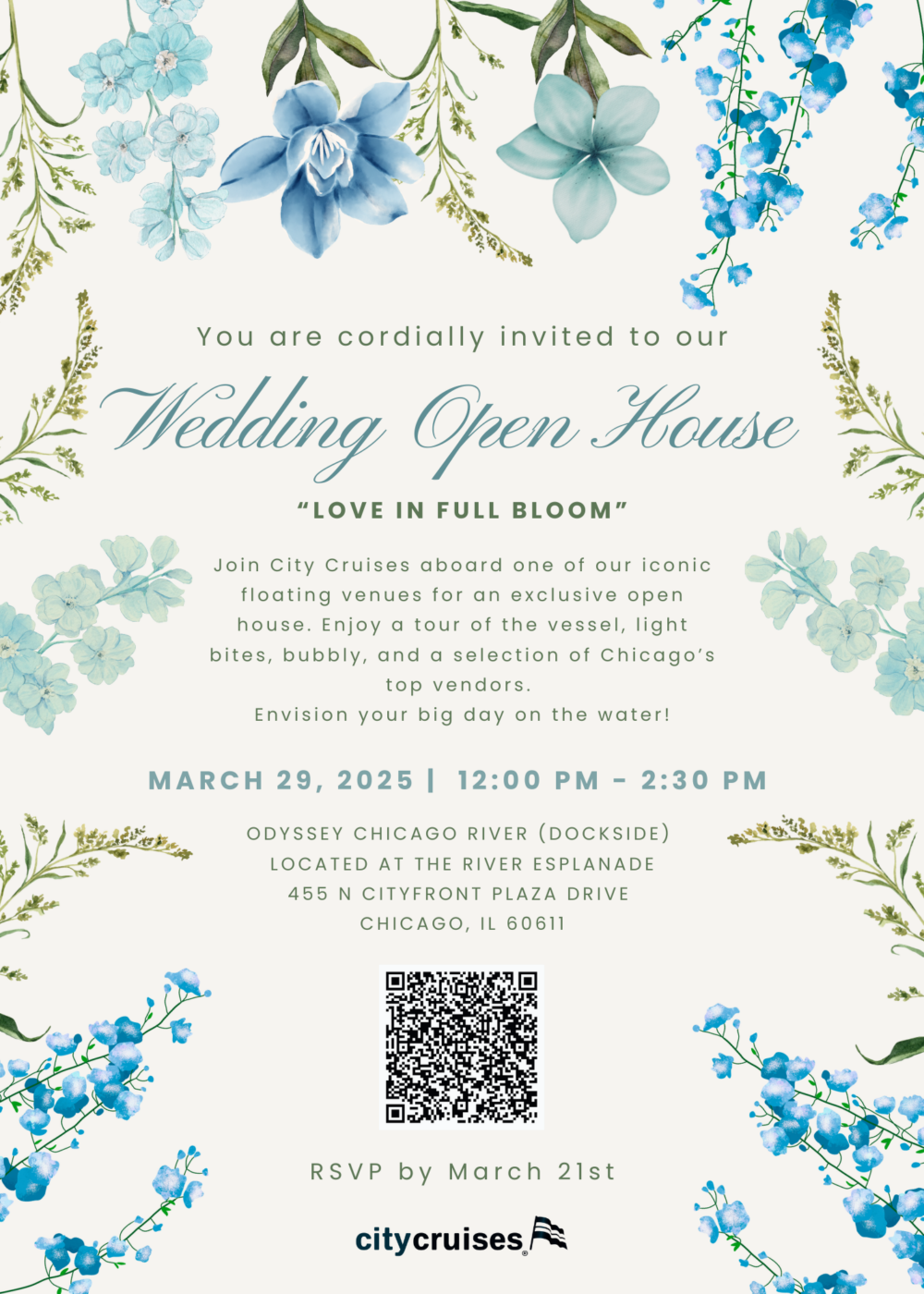 Wedding Open House FLYER (8.5 x 11)