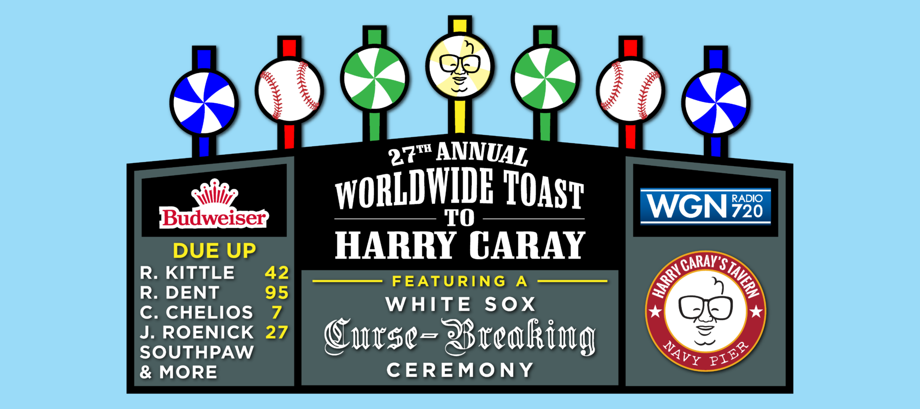 2025 Toast to Harry Marketing Graphics – White Sox Theme_Choose Chicago Event Image