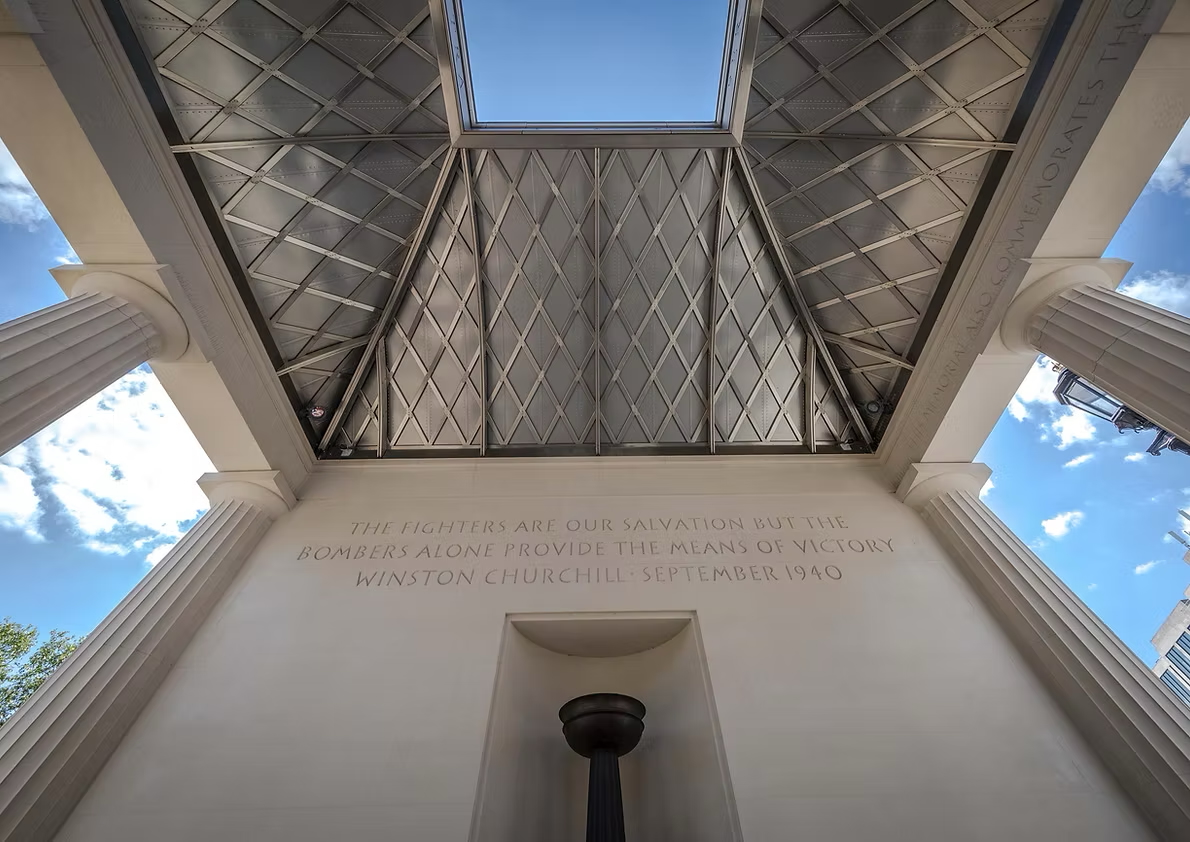 Liam Oconnor RAF BOMBER COMMAND MEMORIAL 01