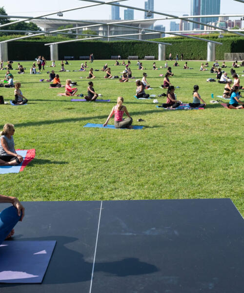 Millennium Park Summer Workouts