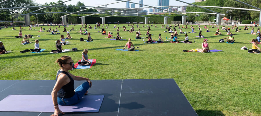 Millennium Park Summer Workouts