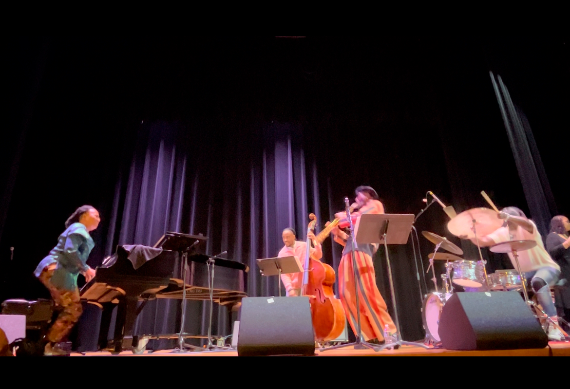 During Chicago WinterJazz Fair2024 Bethany Pickens, Micah Collier, Isaiah Collier, Jeremiah Collier
