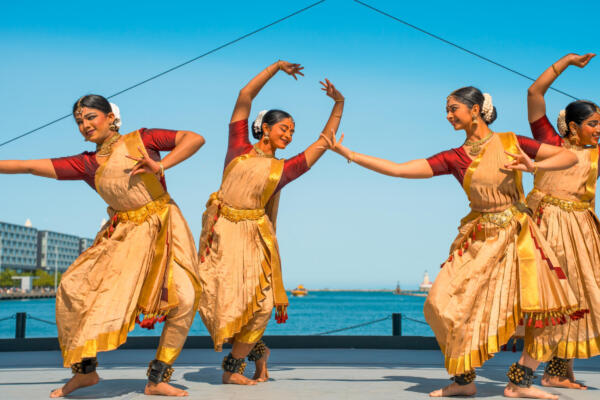 Natya Dance Theatre performs at Chicago Dance Month 2025. Michelle Reid Photography.