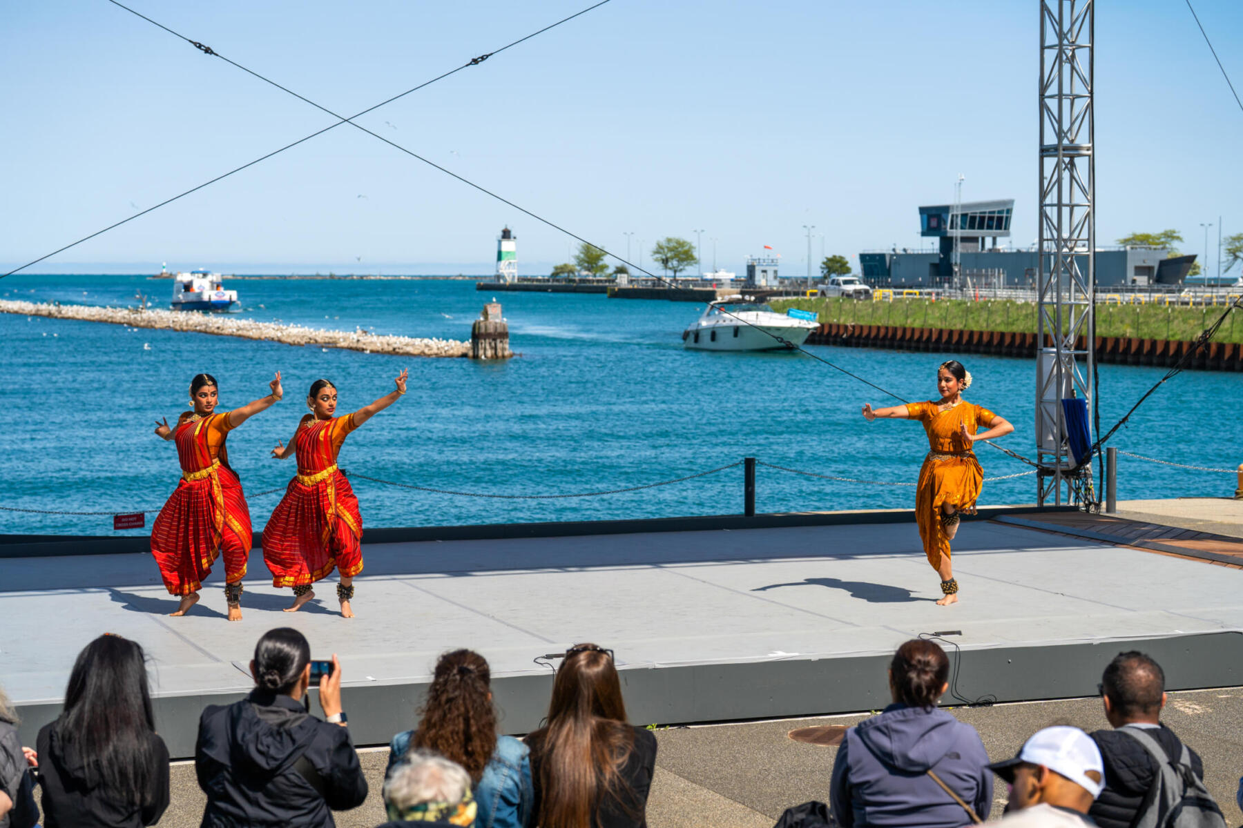Natya Dance Theatre performs at Chicago Dance Month 2025. Michelle Reid Photography.