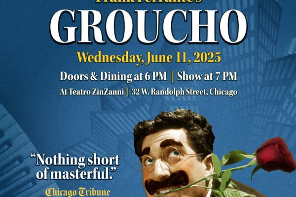 Frank Ferrante’s Groucho at Teatro Zinzanni