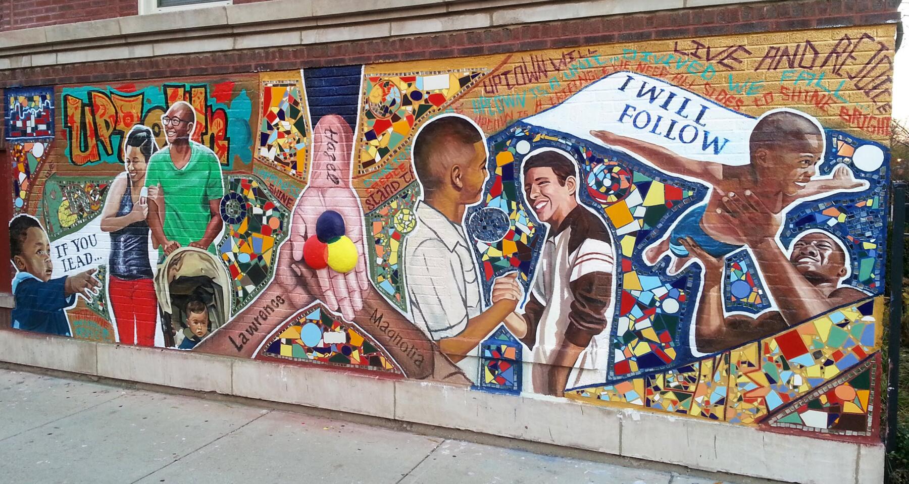 I will follow, a Damon Lamar Reed mural