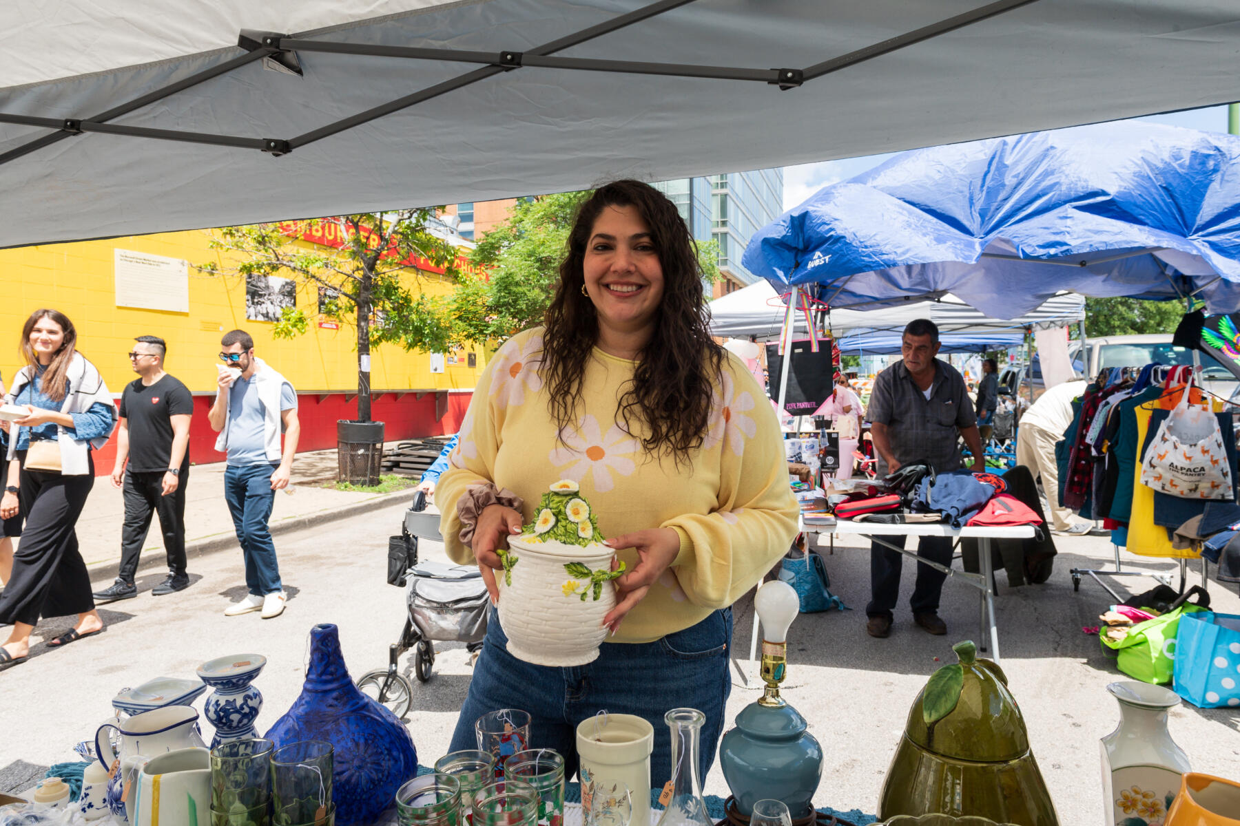 Maxwell Street Market in Chicago