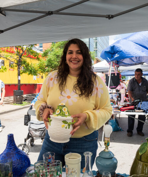 Maxwell Street Market in Chicago