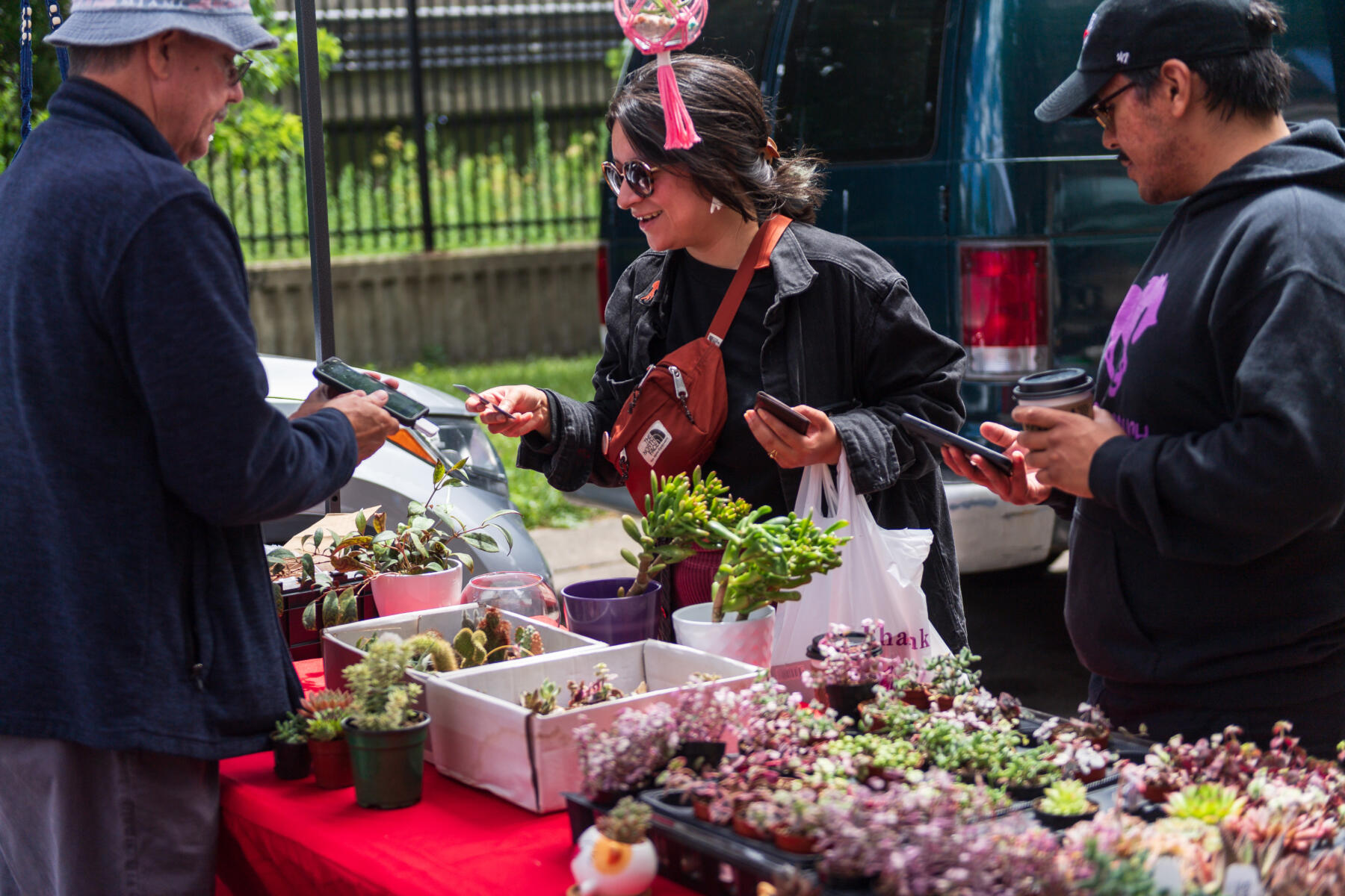 Maxwell Street Market in Chicago