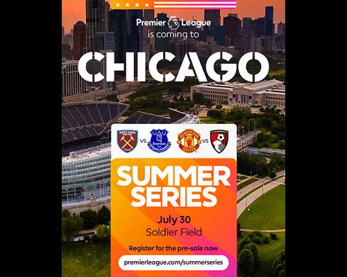 Premier League Summer Series to Stop in Chicago