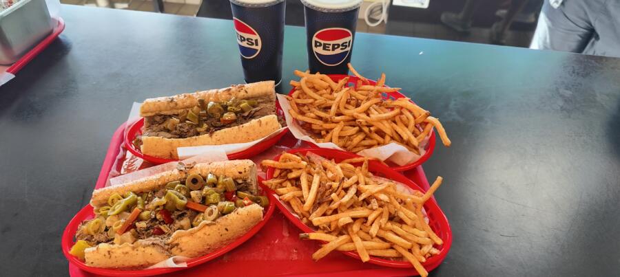 Roma's Chicago Italian beef