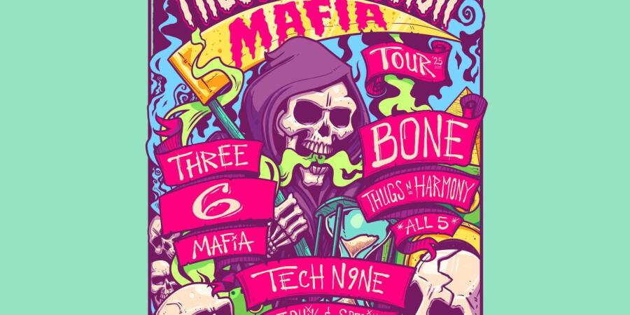 Bone Thugs N Harmony, Three 6 Mafia, Tech N9ne & QJ Quik