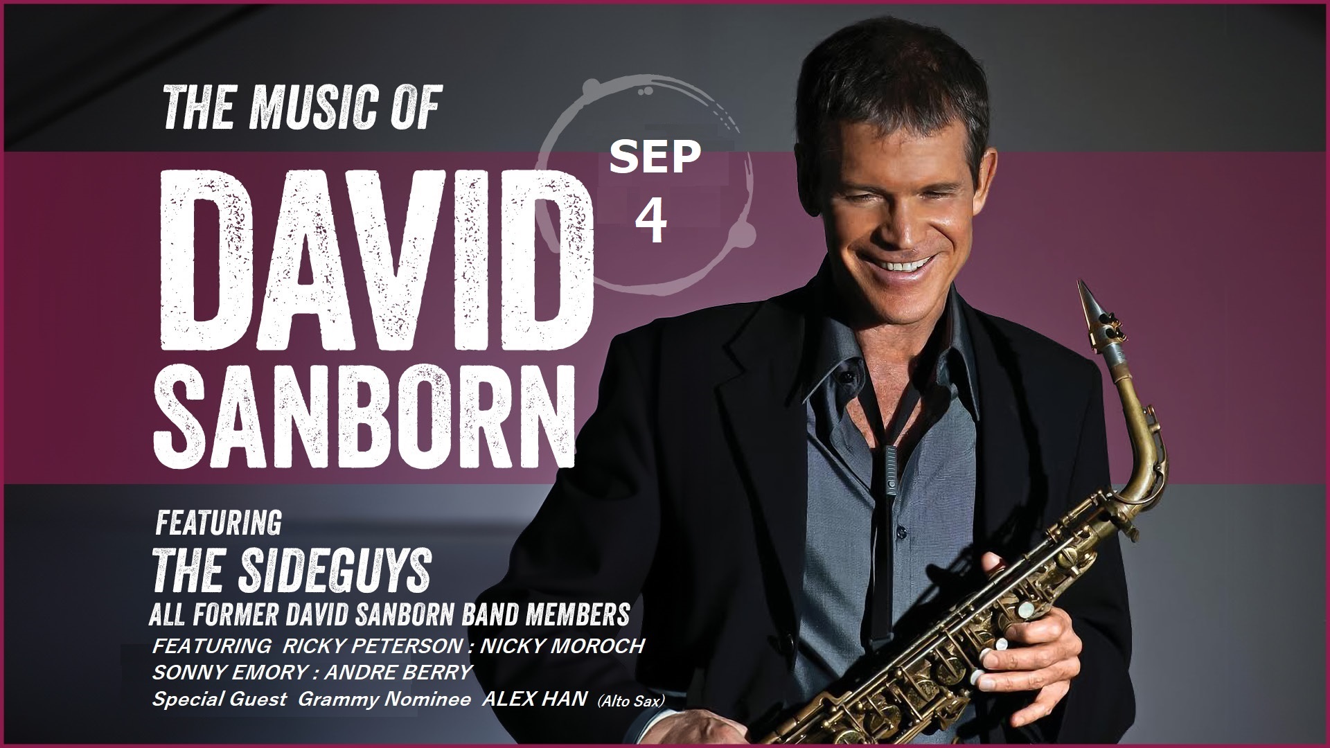 アート・デザイン・音楽 David Sanborn Saxophone Play-Along David