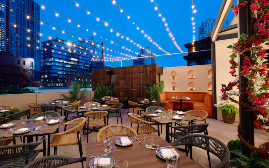 Tanta Cocina Peruana rooftop