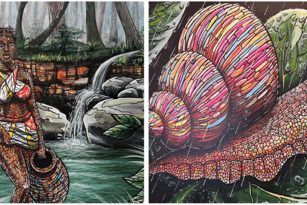 Abdoulaye Conde at Evanston Art Center