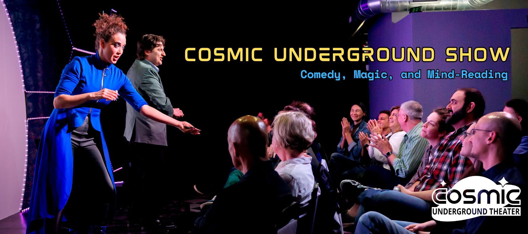 The Cosmic Underground Show (1800 x 800 px)