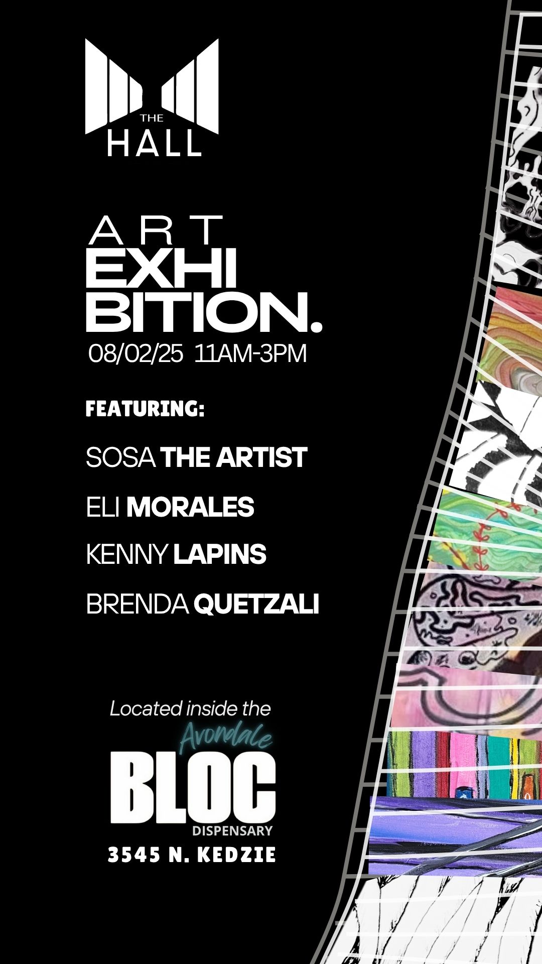 The Hall Fall Art Exhibition at Avondale BLOC | 08/02/2025