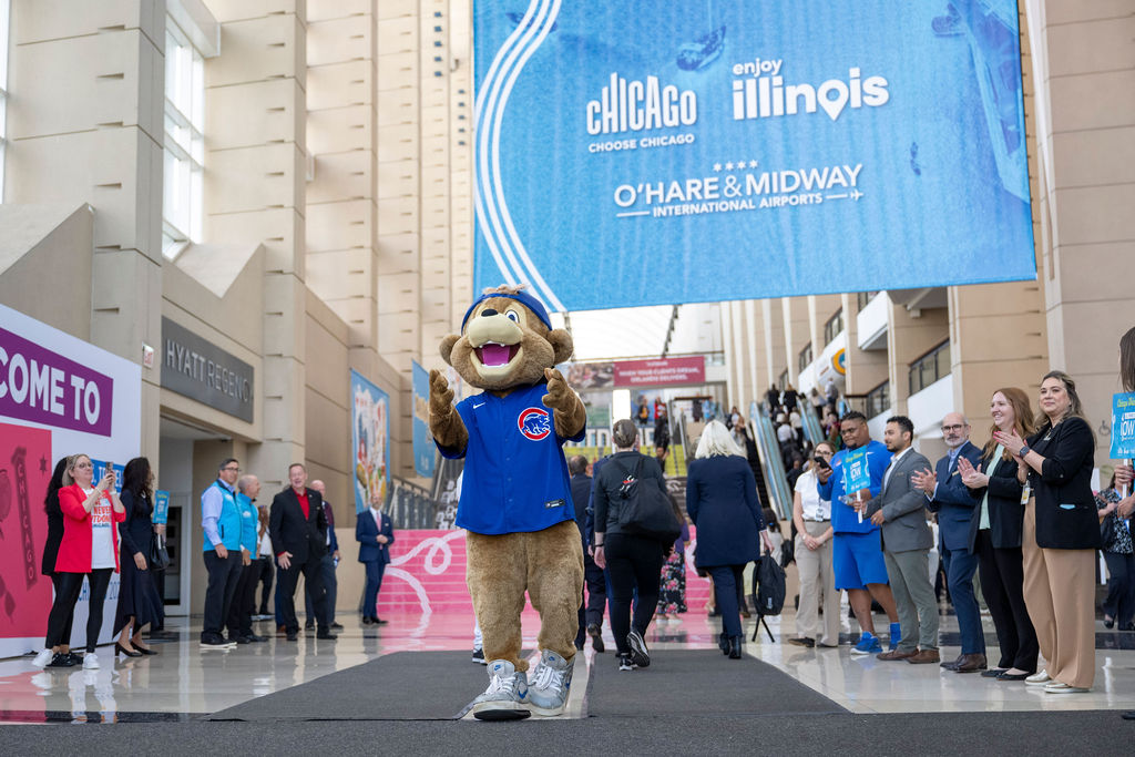 Clark the Cub at McCormick Place