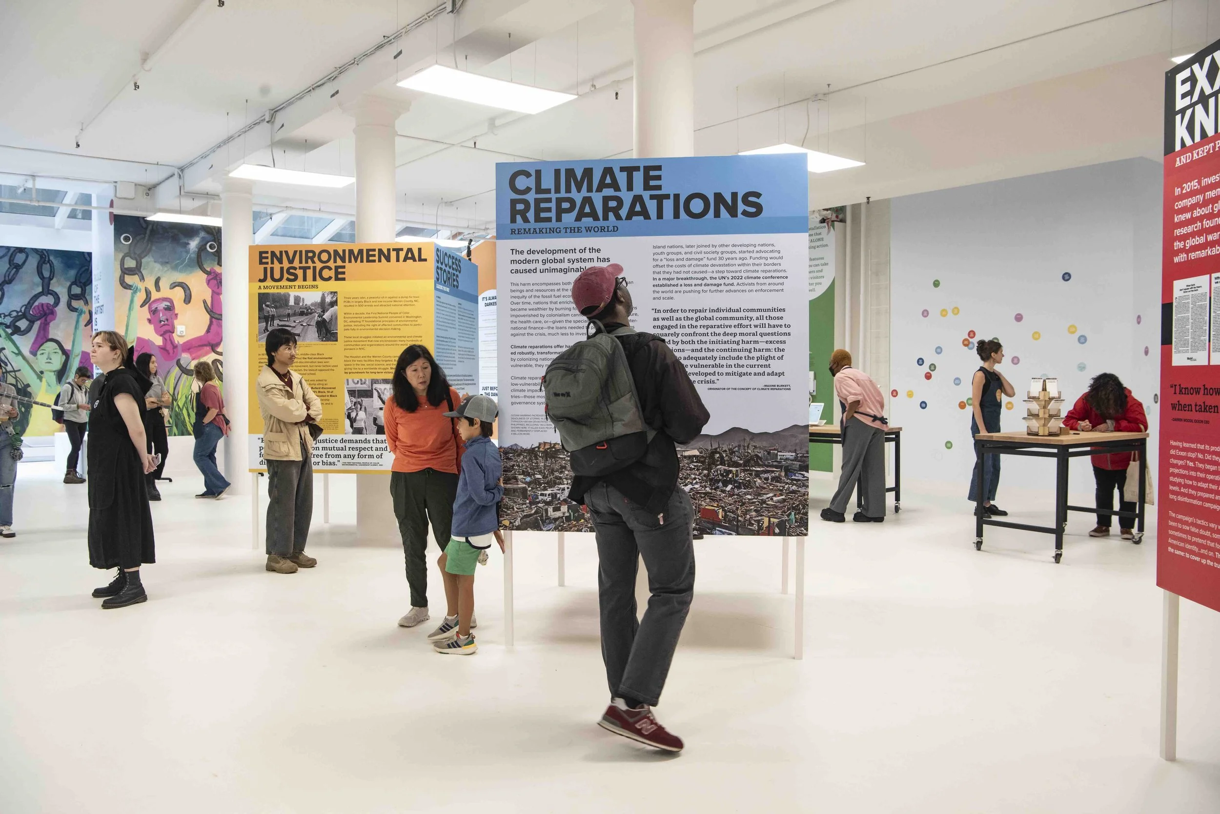 The Climate Museum exhibitions