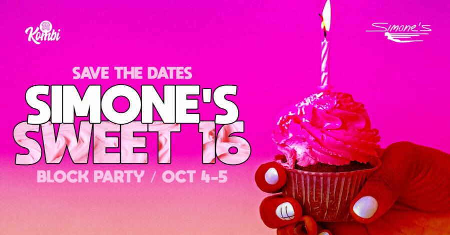 Simone Bar Simone's Bar Sweet 16 Anniversary Celebration and 1st Annual Block ...