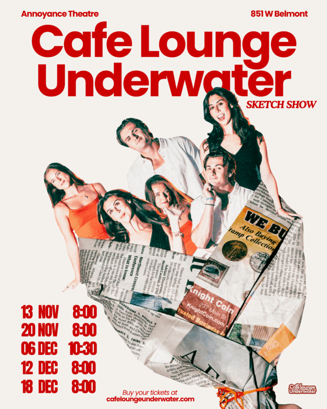 Cafe Lounge Underwater Sketch Comedy Show