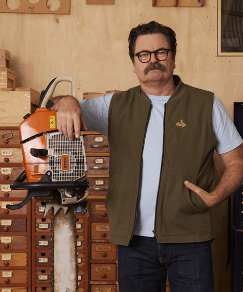 Woodworking and Tomfoolery with Nick Offerman