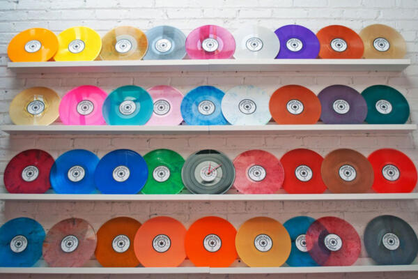 Smashed Plastic Record Pressing