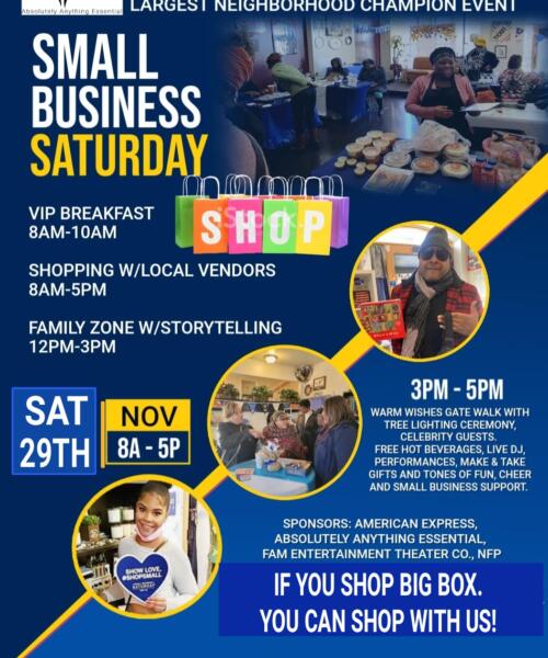 Bronzeville’s Takeover on Small Business Saturday