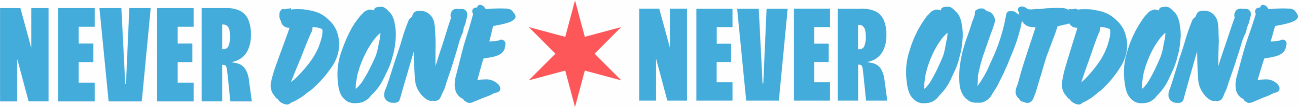 Never Done Never Outdone Lockup