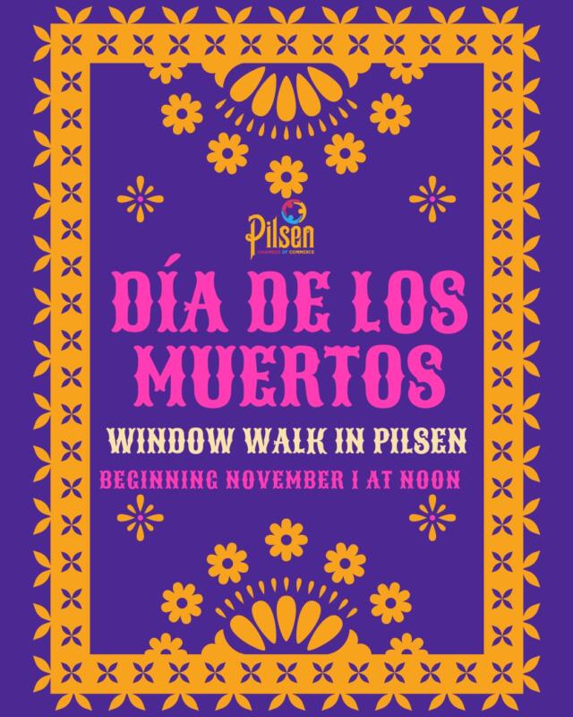 Dia de Los Muertos Window Walk