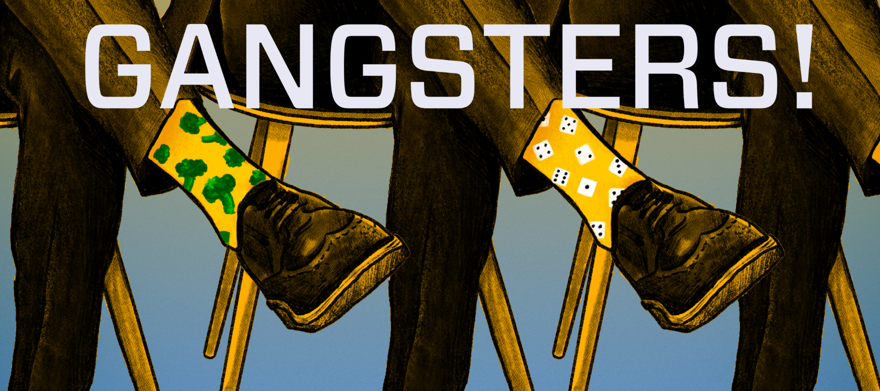 Gangsters! Online Listing Template (1800 x 800 px)