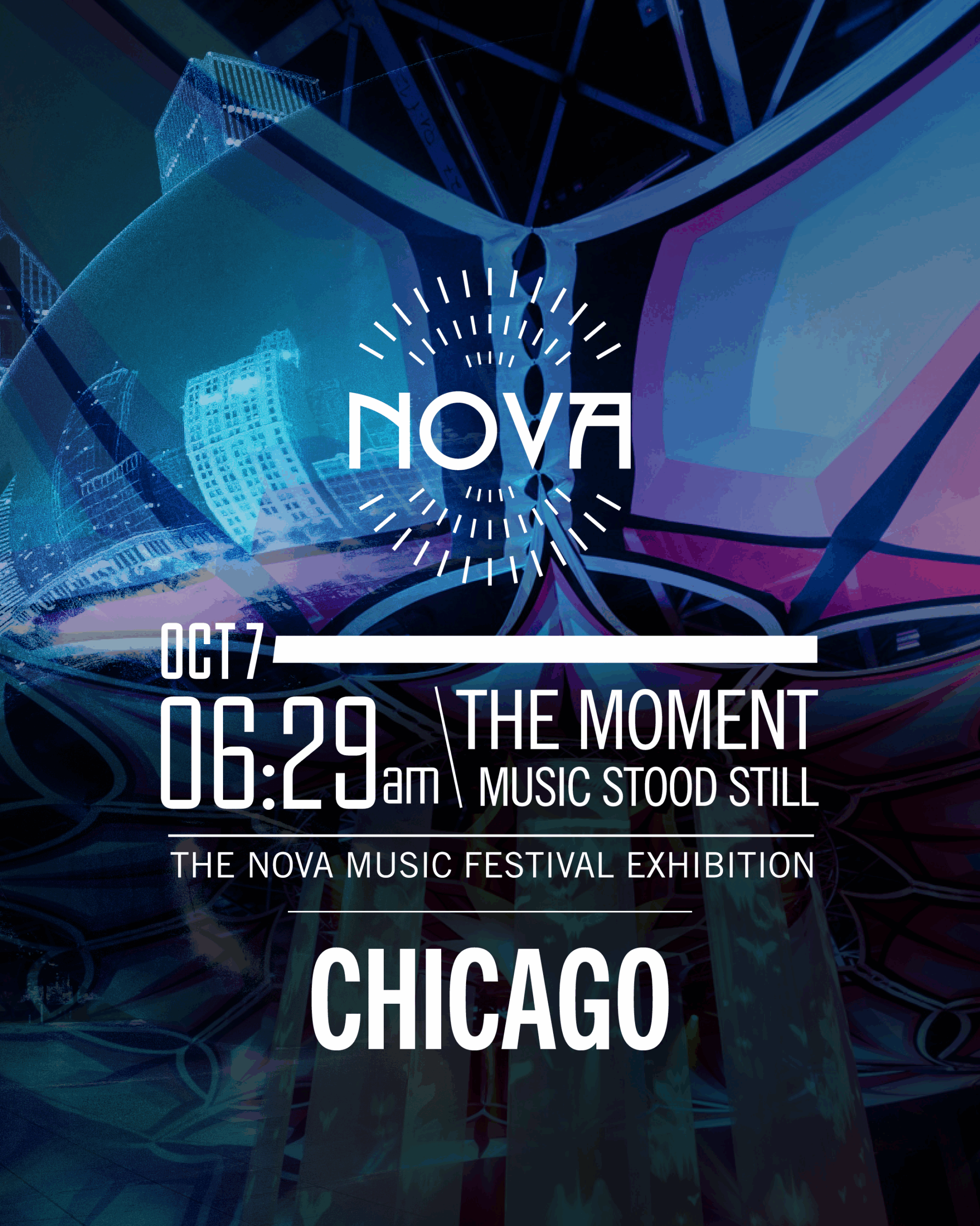 Nova Music Festival Exhibition October 7th 06:29 AM – The Moment Music Stood Still