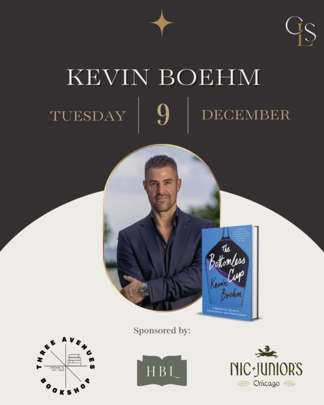 An Evening with Kevin Boehm: The Bottomless Cup